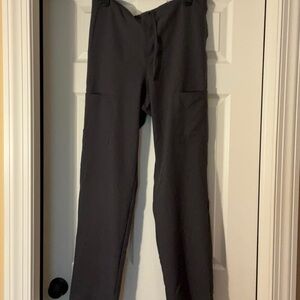 Scrubstar Charcoal V-Neck Top and scrub pants unisex